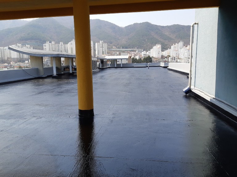 5. W-COAT 1차 도막 도포작업 완료